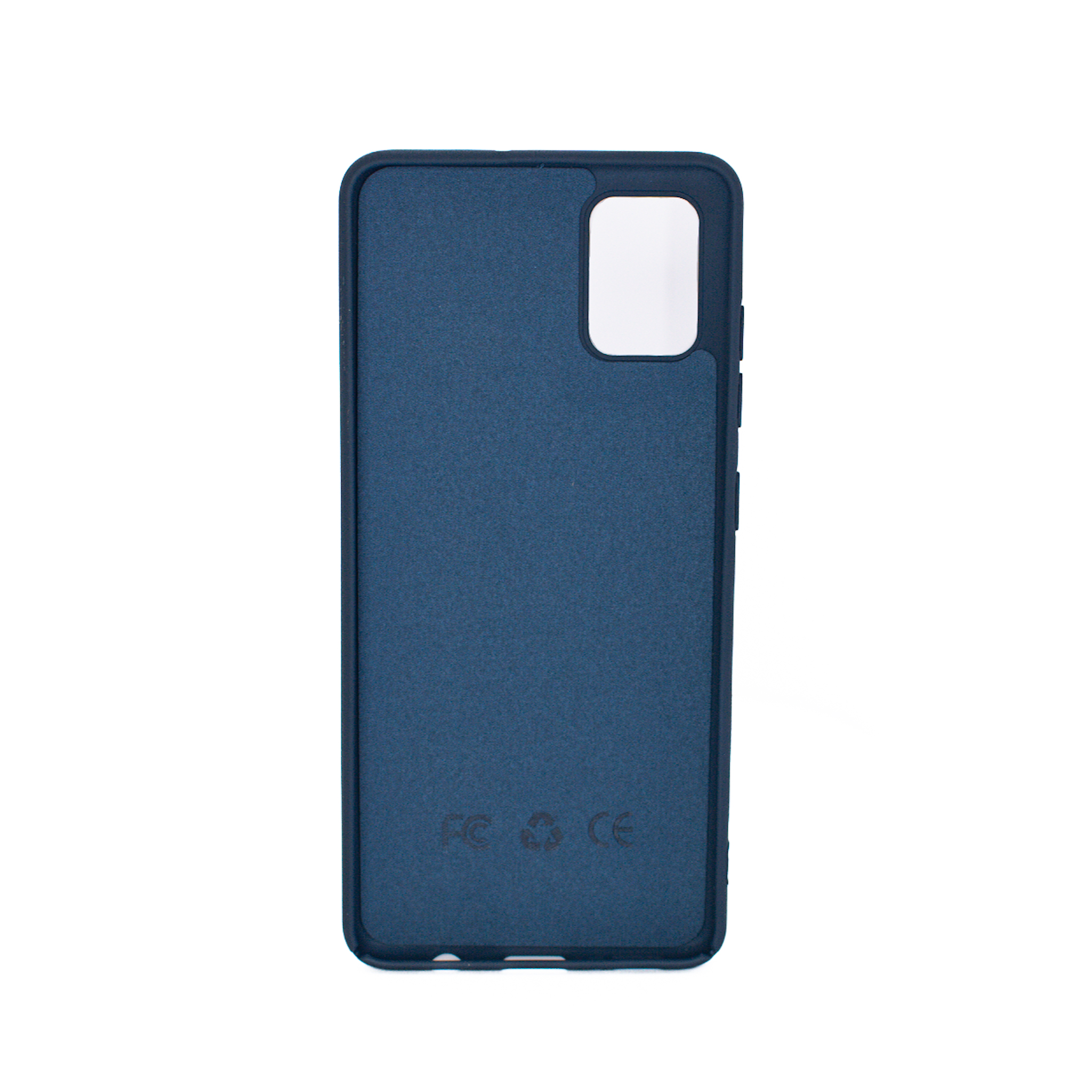 Protectores para celular  para Samsung  A51 Funda de silicona con felpa Azul